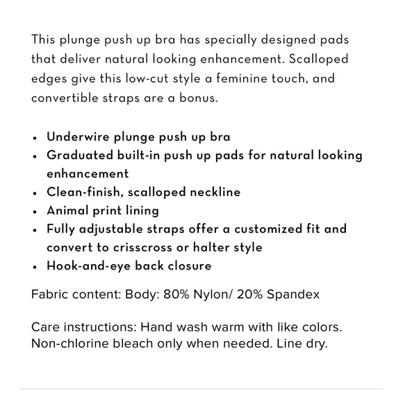 COPY - B’Tempted Push Up Bra 34DD - Picture 5 of 12